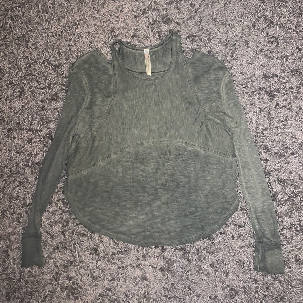 Long Sleeve Green Top